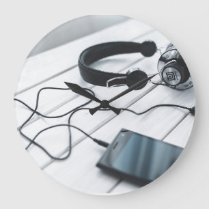 Minimalistische Wand-Uhr Große Wanduhr