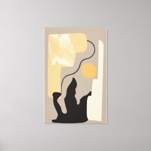 Minimalistische Wandkunst Leinwanddruck