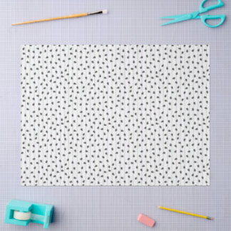 Minimalistische Wassermelonen Samen und Streifen S Seidenpapier