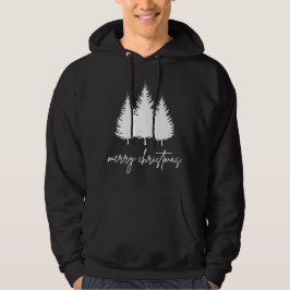 Minimalistische Weihnachten Hoodie