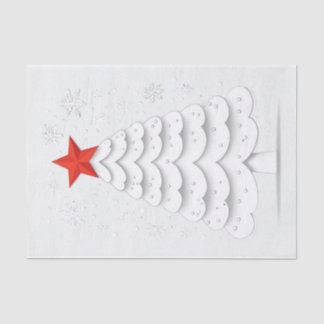 Minimalistische Weihnachten Seidenpapier