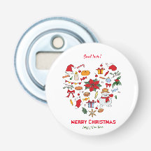 Minimalistische Weihnachten und Neues Jahr glückli