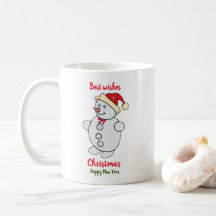 Minimalistische Weihnachten und Neues Jahr glückli