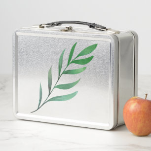 minimalistische Weihnachts-Lunch-Box Metall Brotdose