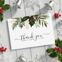 Minimalistische Weihnachtsfeier