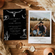 Minimalistische westliche rustikale Foto-Hochzeit