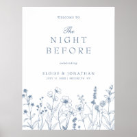 Minimalistische Wildblume Herzlich willkommen im V