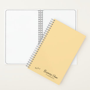 Minimalistische Willkommens-Heim-Kundenbewertung Notizbuch