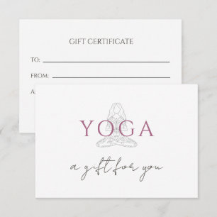 Minimalistische Yoga-Lehrerin Lotus-Pose-Illustrat