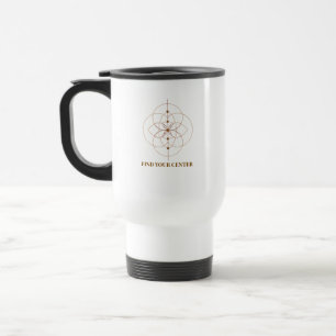 Minimalistische Zen-Akupunktur-Tasse Akupunktur-T Reisebecher