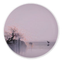 Minimalistische Zen-Landschaft