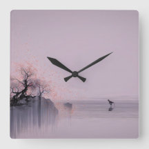 Minimalistische Zen-Landschaft