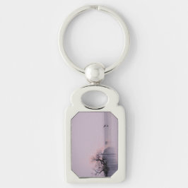 Minimalistische Zen-Landschaft Schlüsselanhänger