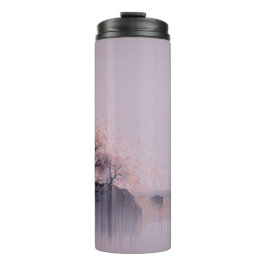 Minimalistische Zen-Landschaft Thermosbecher