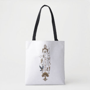 Minimalistische Zen-Symbolik Künstlerisches T-Shir Tasche