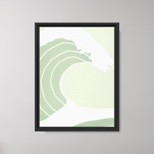 Minimalistische Zen-Tradition gerahmte Wandkunst Leinwanddruck