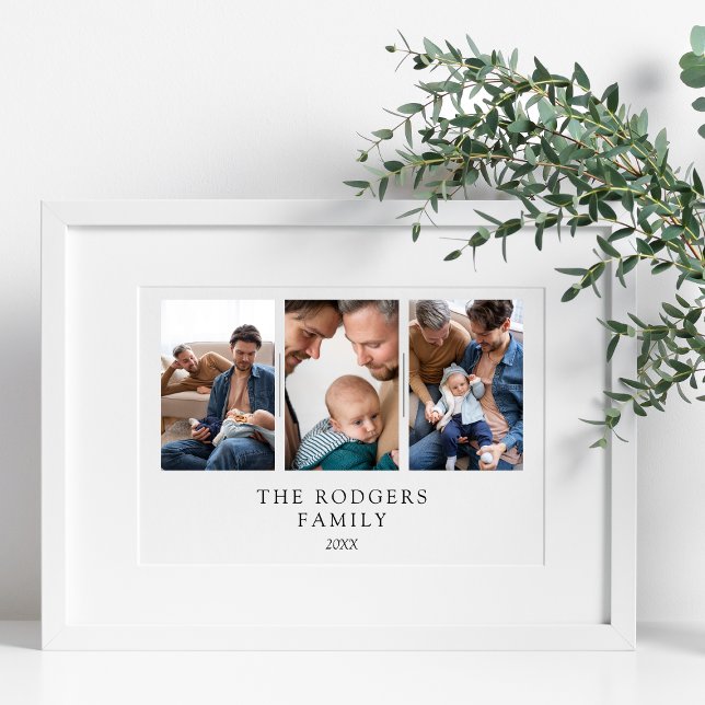 Minimalistischen 3 Fotos - Familienzusammenführung Poster (Von Creator hochgeladen)