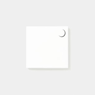 Minimalistischen Mondnachrichten Post-it Klebezettel
