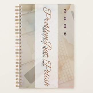 Minimalistischer 2026 Planer | Ziele & Budgetierun