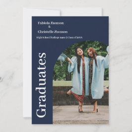 Minimalistischer Abschluss Ankündigung