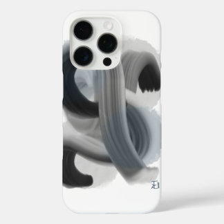 Minimalistischer Abstrakter Art iPhone 16 Pro Fall Hülle