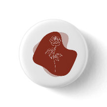 Minimalistischer abstrakter Boho-Rosen