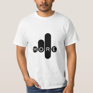 Minimalistischer ästhetischer T - Shirt Design Tre