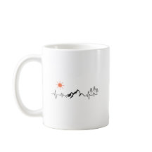 minimalistischer Berg