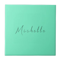 Minimalistischer Beruflicher Name Handschriftlich