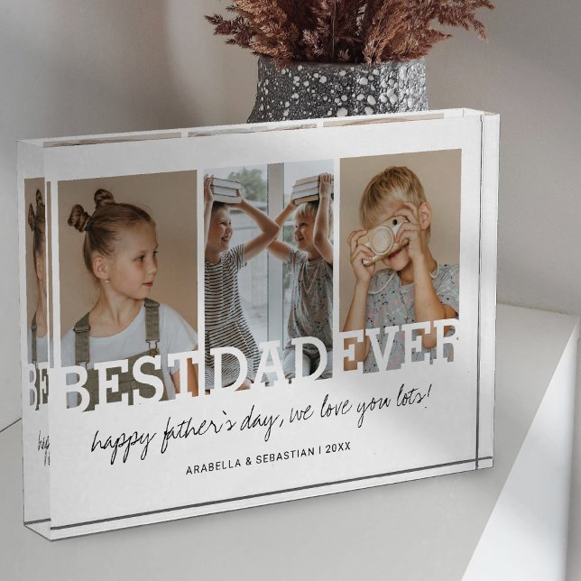 Minimalistischer bester Vater je Foto (Von Creator hochgeladen)
