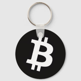 Minimalistischer Bitcoin-Schlüsselanhänger Schlüsselanhänger