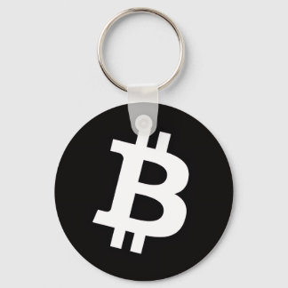 Minimalistischer Bitcoin-Schlüsselanhänger Schlüsselanhänger