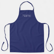Minimalistischer blauer individuelle Name Monogram