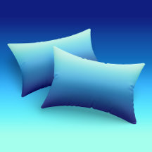 Minimalistischer Blauer Ozean strahlend