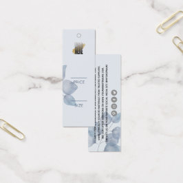 Minimalistischer Blue Botanical Clotanical Swing P