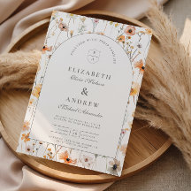 Minimalistischer Blumenbogen-Hochzeit