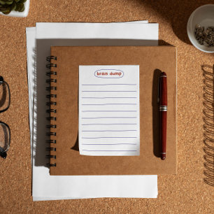 Minimalistischer Brain Dump und Notizen