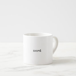 Minimalistischer Bücherwurm buchen Nerd Espressotasse