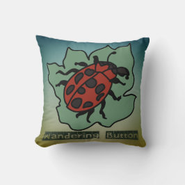 Minimalistischer Bug-Schilling am Ende | Funny Kissen