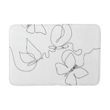 Minimalistischer Butterfly-Bademantel