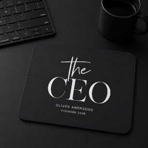 Minimalistischer CEO-Mauspad Personalisiert Mousepad