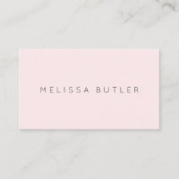 Minimalistischer Chic erröten Rosa