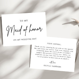 Minimalistischer Chic zum Hochzeitstag meiner Trau Einladung
