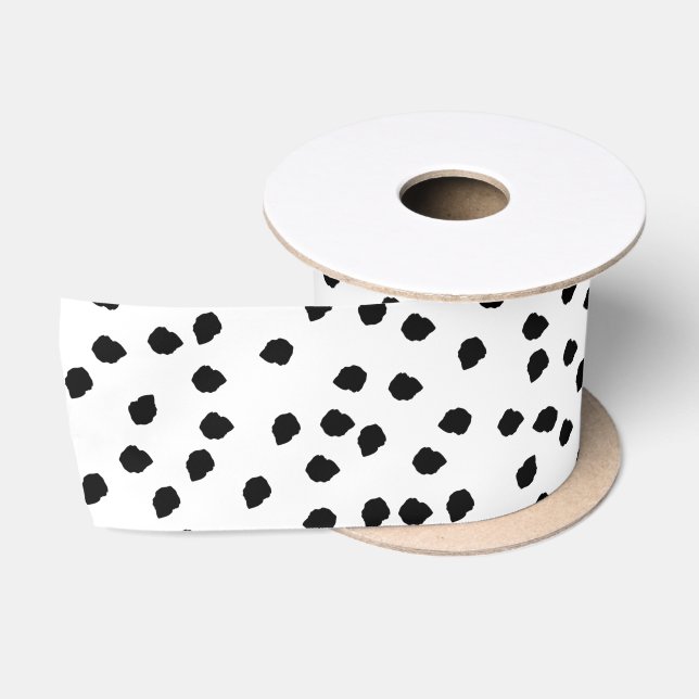 Minimalistischer Dalmatiner besticht durch seine s Satinband (Spule)