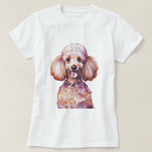 Minimalistischer Dog Inspiriert T-Shirt (Design vorne)