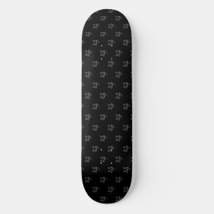 Minimalistischer Fuchs Skateboard