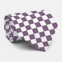 Minimalistischer geprüfter Neck Krawatte