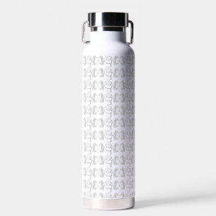 Minimalistischer Handhantelhub - Gym-Stärke Trinkflasche
