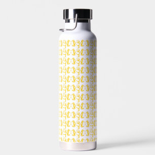 Minimalistischer Handhantelhub - Gym-Stärke Trinkflasche