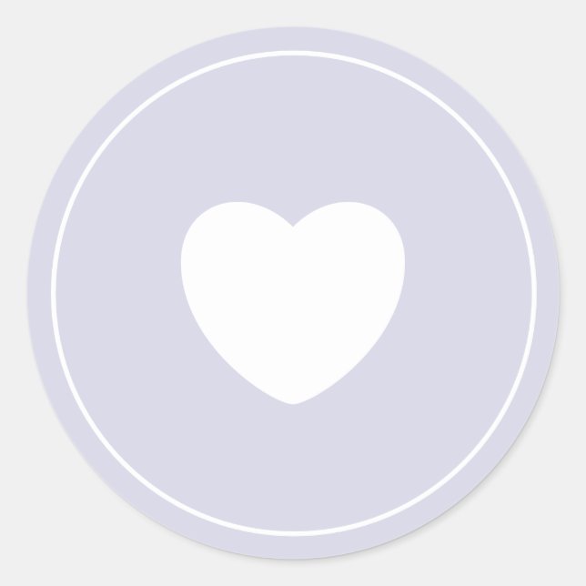 Minimalistischer Heftsticker | Altrosa Runder Aufkleber (Vorderseite)